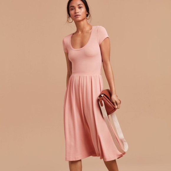 Aritzia Dresses Aritzia Wilfred Oxymore Midi Dress Poshmark